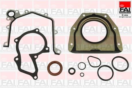 FORD Комплект прокладок, блок-картер двигуна C-MAX 1.6 07-10, PUMA 1.6 00-02, MAZDA 2 1.25-1.6 03-07, VOLVO C30 1.6 06- Fischer Automotive One (FA1) CS1008 (фото 1)