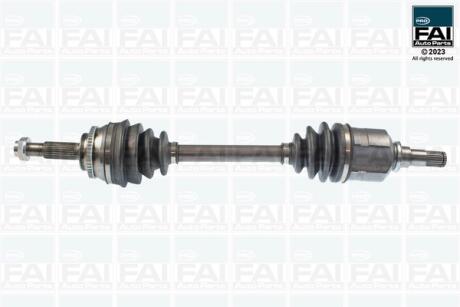 FAI TOYOTA Напіввісь передн. лів. L= 634 mm COROLLA (E12) 1.4 VVT-i 01-07 Fischer Automotive One (FA1) FPDS162