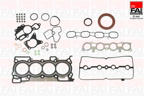 FAI NISSAN комплект прокладок двигуна QASHQAI / QASHQAI +2 I, X-TRAIL 07-, RENAULT LAGUNA III, MEGANE III 2.0 06- Fischer Automotive One (FA1) FS2107