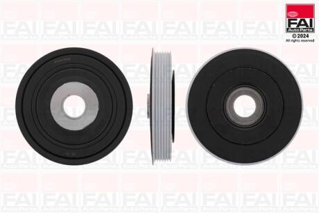 FAI CITROEN шків к/вала.C1,C2,C3,Peugeot 1007 1.4HDi Fischer Automotive One (FA1) FVD1006