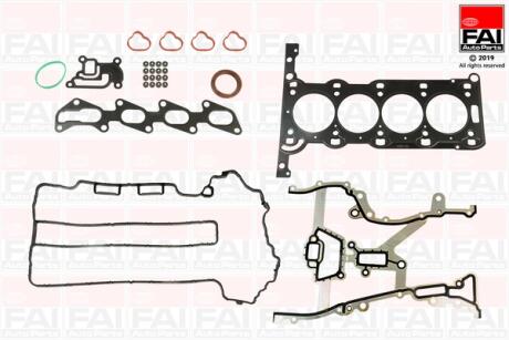 OPEL комплект прокладок верхній з прокладкою гбц Astra G/H,Combo,Corsa 1.2/1.4 Fischer Automotive One (FA1) HS1322 (фото 1)