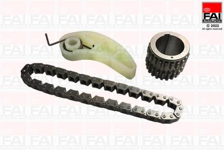 FAI RENAULT Комплект ланцюга CAPTUR I 0.9/1.2 13-, DACIA DUSTER 1.2 13-, NISSAN JUKE 1.2 14- Fischer Automotive One (FA1) OPCK37