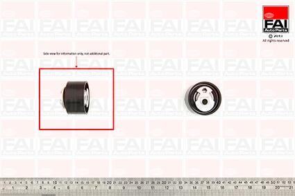 FAI FORD ролик натяж.Transit 2,5TD/TDI/DI -00 Fischer Automotive One (FA1) T9317