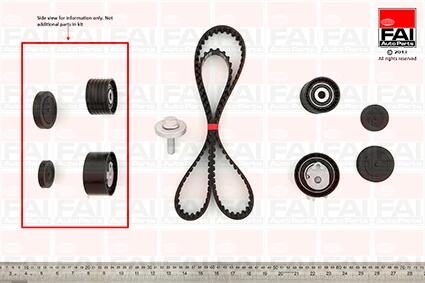 Комплект ременя ГРМ Fischer Automotive One (FA1) TBK171