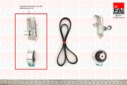 Комплект ременя ГРМ Fischer Automotive One (FA1) TBK385