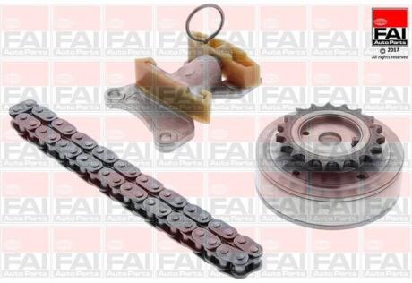 FAI VW К-кт цепи ГРМ Audi A1/3/4/6,Golf V,VI,Passat,Touran,Skoda Octavia II 2.0FSI/TFSI Fischer Automotive One (FA1) TCK124VVT