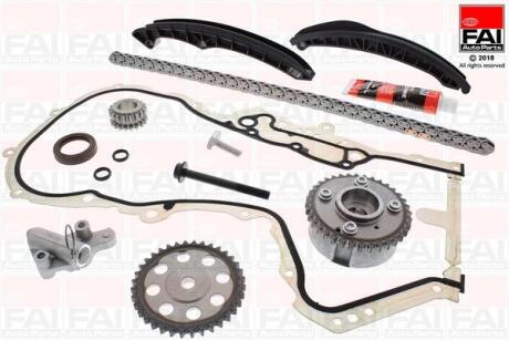 FAI VW К-кт ланцюга ГРМ Audi A1/3,Seat,Skoda Fabia II,Octavia II,Rapid,Roomster,Golf V,VI,Jetta III,IV,Passat,Sharan,Tiguan,Touran 1.4/1.6TSI Fischer Automotive One (FA1) TCK202L2VVT