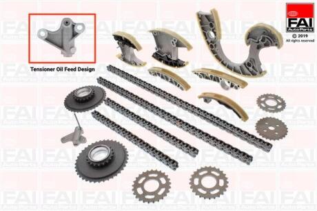 FAI VW К-кт ланцюга ГРМ Audi A4/6/8,Q7,Touareg 2.7/3.0TDI 04- Fischer Automotive One (FA1) TCK220NG