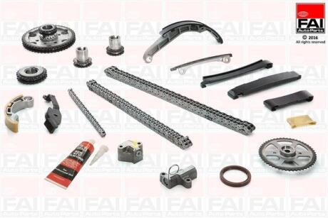 К-кт цепи ГРМ (полный) Nissan Almera II/Primera/X-Trail 2.2 Di/Dci 2000- (не для двигателей CRD) Fischer Automotive One (FA1) TCK41