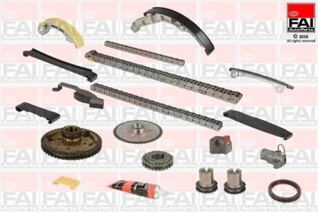 FAI NISSAN К-кт ланцюга валу розподільчого Almera II,Primera,X-Trail 2.2dCi 02- Fischer Automotive One (FA1) TCK41CRD