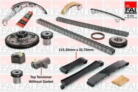 Комплект ланцюга ГРМ Fischer Automotive One (FA1) TCK42