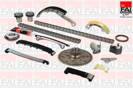 FAI NISSAN К-кт ланцюга ГРМ Navara,Pathfinder III 2.5dCi 05- Fischer Automotive One (FA1) TCK42CRD06