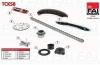 К-кт ГРМ(цепь+2 звезды+натяжник+2 лыжи) Opel Vivaro 2.0 CDTI 06.08- Fischer Automotive One (FA1) TCK58 (фото 1)