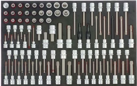 Набір головок з бітою 1/2" FORCE 4883