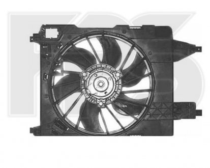 Вентилятор радиатора (в сборе) FPS FP 56 W363 (фото 1)