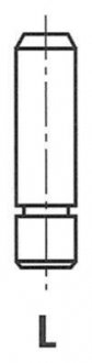 Направляюча клапана збільшеного зовнішнього диамет FRECCIA G11233 (фото 1)