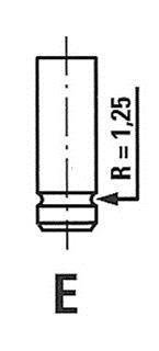 Клапан EX [40,6 x 10 x 140,2] FRECCIA R4711/BMCR