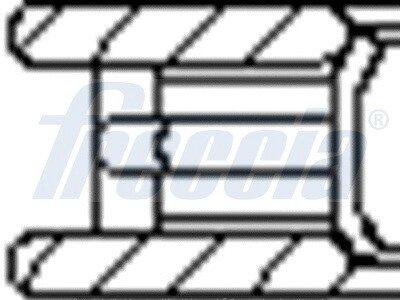 Кольца поршневые FRECCIA FR10356200