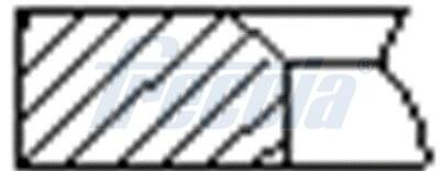 Кольца поршня ø82,5 [1,2 x 1,5 x 2] STD FRECCIA FR10505200