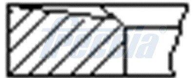 Кольца поршня ø91,1 [2,5 x 2 x 4] STD FRECCIA FR10880700