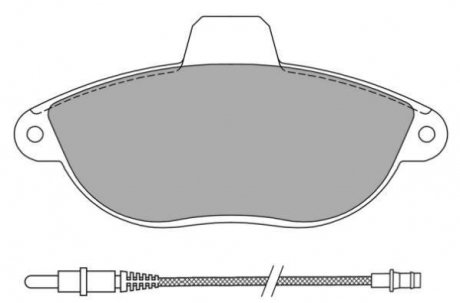 Колодки передні, 96-03 (тип Bendix) FREMAX FBP-0933