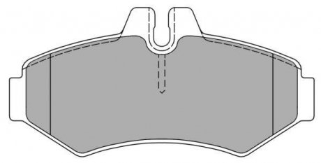 Колодки задние, 98-06 (тип BOSCH) FREMAX FBP-1131 (фото 1)