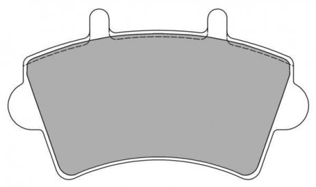 Колодки передние, 98-06 R16 (тип BOSCH) FREMAX FBP-1224