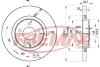 Диск тормозной передний, 280mm AUDI A3; Skoda Octavia; VW Bora, Golf IV 96-10 FREMAX BD5603 (фото 1)