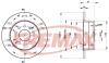 Диск тормозной FREMAX BD9101 (фото 1)