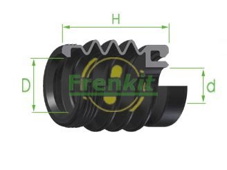 Пильовик направляючої супорта 13,50/13,50/25,00 MANDO FRENKIT 52352