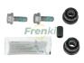 Ремкомплект напрямних супорта VW Tiguan 16-; AUDI A3 12-22; SKODA Octavia A7 13-19; TOYOTA C-HR 16-; RENAULT Trafic 14-; SEAT Leon 12-20; FIAT 500X 15-; MERCEDES-BENZ GLS X166 16-19; BMW 3 G20-21 19-; NISSAN X-Trail T32 14-21; CITROEN C4 10-20; MAZDA FRENKIT 810110 (фото 1)