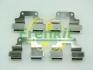 Комплект монтажный тормозных колодок LAND ROVER Freelander "06-14 FRENKIT 901739 (фото 1)