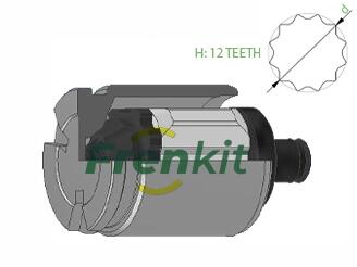 Поршень тормозного суппорта BMW X3 (F25) 10-17,X4 (F26) 14-18,Z4 (E89) 09-16,Z4 (E89) 11-16 FRENKIT K425203
