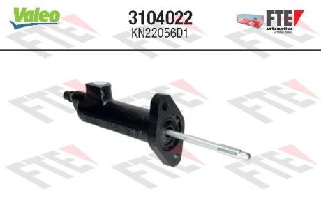 Цилиндр сцепления рабочий FTE 3104022