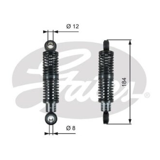 Натяжитель поликлинового ремня Gates T39265