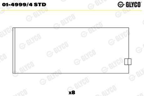Вкладыши Glyco 0149994 STD