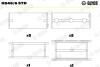 Вкладыши коренные (к-кт) Glyco H0466 STD (фото 1)