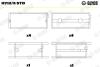 Вкладыши коренные MB OM314 Glyco H7125 STD (фото 1)