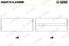 Вкладиші корінні (к-кт) Glyco H9975 0.25MM (фото 1)