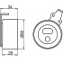Натяжной ролик GMB GT80450 (фото 4)