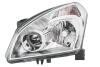 HELLA NISSAN Фара основная Xenon с газораз.лампой,с мотором,с предвк.аппаратом D2R H7 PY21W W5W лев.Qashqai 07-10 1EF 238 042111