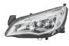 HELLA OPEL Фара основная галоген с лампами,мотором,H7/H7 W21/5W лев.Astra J 09- 1EG 010 011311