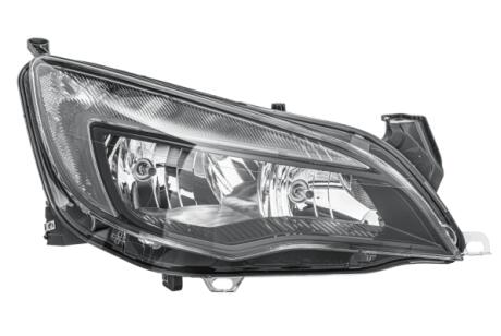 OPEL Фара основная галоген H7/H7,LED-дневн.свет,прав.Astra J 11- HELLA 1EG 010 011361