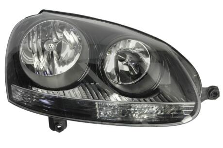 VW Основна фара права (Галоген, FF) GOLF V (1K1), JETTA III (1K2) HELLA 1EG 247 007621