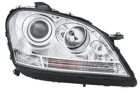 DB Фара основная галоген без ламп H7/H7 PY21W W5W WY5W прав.ML W164 05- HELLA 1EL 263 036021