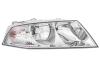 HELLA SKODA Фара основная галоген с мотором,без ламп H7/H1 PY21W W5W прав.Octavia II 04- 1EL 354 027021
