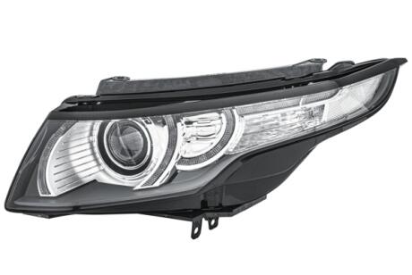 LANDROVER Фара основная Bi-Xenon с мотором,с лампами D3S PSY24W с дневн.светом лев.Range Rover Evogue 11- HELLA 1EL 354 806011