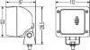 Відбивач, прожектор робочого освітлення HELLA 1GA007506081 (фото 3)