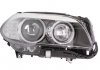 HELLA BMW Фара основная Bi-Xenon с мотором,без газоразр.лампы,без предвкл.прибора,D1S/H7 с дневн.светом прав.5 F10 10- 1ZS 010 131-621