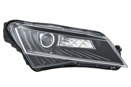 Фара основна, прав, Би Ксенон, светодиод, адаптив, SKODA SUPERB (3V3), 03/15 - HELLA 1ZS 011 939421